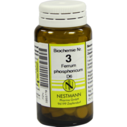 Verpackungsbild (Packshot) von BIOCHEMIE 3 Ferrum phosphoricum D 6 Tabletten