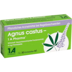 Verpackungsbild(Packshot) von AGNUS CASTUS-1A Pharma Filmtabletten