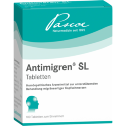 Verpackungsbild (Packshot) von ANTIMIGREN SL Tabletten