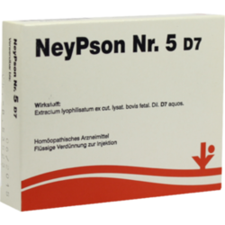 Verpackungsbild (Packshot) von NEYPSON Nr.5 D 7 Ampullen