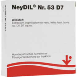 Verpackungsbild (Packshot) von NEYDIL Nr.53 D 7 Ampullen