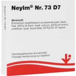 Verpackungsbild (Packshot) von NEYIM Nr.73 D 7 Ampullen