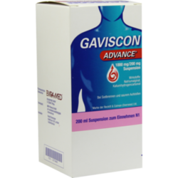 Verpackungsbild (Packshot) von GAVISCON Advance Suspension