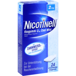Verpackungsbild (Packshot) von NICOTINELL Kaugummi Cool Mint 2 mg