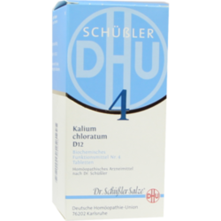 Verpackungsbild (Packshot) von BIOCHEMIE DHU 4 Kalium chloratum D 12 Tabletten