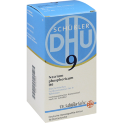 Verpackungsbild (Packshot) von BIOCHEMIE DHU 9 Natrium phosphoricum D 6 Tabletten