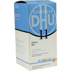 Verpackungsbild (Packshot) von BIOCHEMIE DHU 11 Silicea D 12 Tabletten