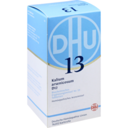 Verpackungsbild (Packshot) von BIOCHEMIE DHU 13 Kalium arsenicosum D 12 Tabletten