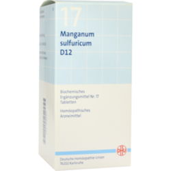 Verpackungsbild (Packshot) von BIOCHEMIE DHU 17 Manganum sulfuricum D 12 Tabl.