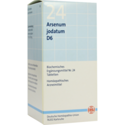 Verpackungsbild (Packshot) von BIOCHEMIE DHU 24 Arsenum jodatum D 6 Tabletten