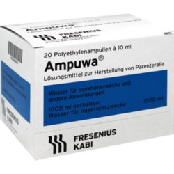 Verpackungsbild (Packshot) von AMPUWA Plastikampullen Injektions-/Infusionslsg.