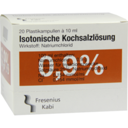 Verpackungsbild (Packshot) von KOCHSALZLÖSUNG 0,9% Pl.Fresenius Injektionslsg.