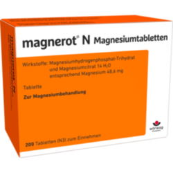 Verpackungsbild (Packshot) von MAGNEROT N Magnesiumtabletten