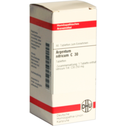 Verpackungsbild (Packshot) von ARGENTUM NITRICUM C 30 Tabletten