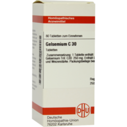 Verpackungsbild (Packshot) von GELSEMIUM C 30 Tabletten