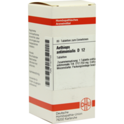 Verpackungsbild (Packshot) von AETHIOPS ANTIMONIALIS D 12 Tabletten