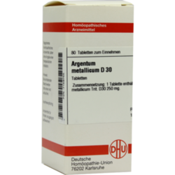 Verpackungsbild (Packshot) von ARGENTUM METALLICUM D 30 Tabletten