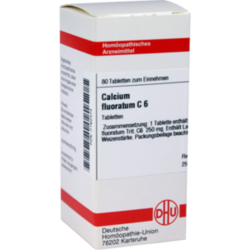 Verpackungsbild (Packshot) von CALCIUM FLUORATUM C 6 Tabletten