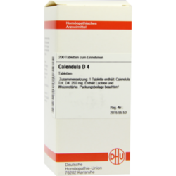 Verpackungsbild (Packshot) von CALENDULA D 4 Tabletten