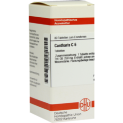 Verpackungsbild (Packshot) von CANTHARIS C 6 Tabletten
