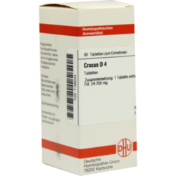 Verpackungsbild (Packshot) von CROCUS D 4 Tabletten