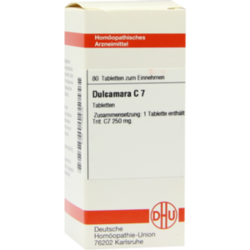 Verpackungsbild (Packshot) von DULCAMARA C 7 Tabletten