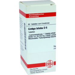 Verpackungsbild (Packshot) von GINKGO BILOBA D 12 Tabletten
