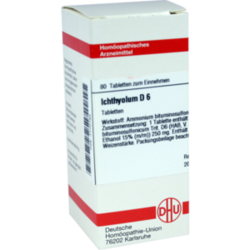 Verpackungsbild (Packshot) von ICHTHYOLUM D 6 Tabletten