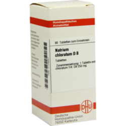 Verpackungsbild (Packshot) von NATRIUM CHLORATUM D 8 Tabletten