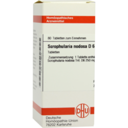 Verpackungsbild (Packshot) von SCROPHULARIA NODOSA D 6 Tabletten
