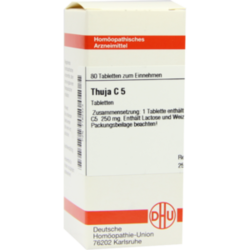 Verpackungsbild (Packshot) von THUJA C 5 Tabletten