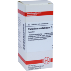 Verpackungsbild (Packshot) von VANADIUM METALLICUM D 6 Tabletten