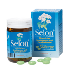 Verpackungsbild(Packshot) von SELON Beruhigungs-/Einschlafdragee Baldrian+Hopfen