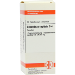 Verpackungsbild (Packshot) von LESPEDEZA CAPITATA D 4 Tabletten