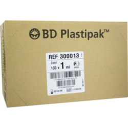 Verpackungsbild (Packshot) von BD PLASTIPAK Tuberkulinspr.1 ml o.Kanüle