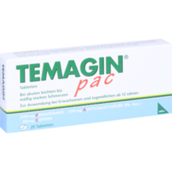 Verpackungsbild(Packshot) von TEMAGIN PAC Tabletten