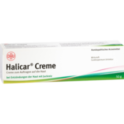 Verpackungsbild (Packshot) von HALICAR Creme