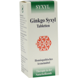 Verpackungsbild (Packshot) von GINKGO SYXYL Tabletten