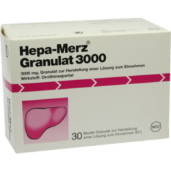 Verpackungsbild (Packshot) von HEPA-MERZ Granulat 3000 Beutel