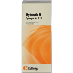 Verpackungsbild(Packshot) von SYNERGON KOMPLEX 115 Hydrastis N Tropfen