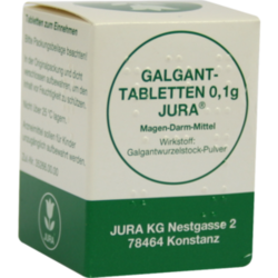 Verpackungsbild (Packshot) von GALGANTTABLETTEN 0,1 g Jura
