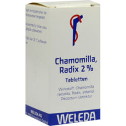 Verpackungsbild (Packshot) von CHAMOMILLA RADIX 2% Tabletten