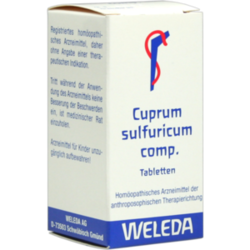 Verpackungsbild (Packshot) von CUPRUM SULFURICUM comp.Tabletten