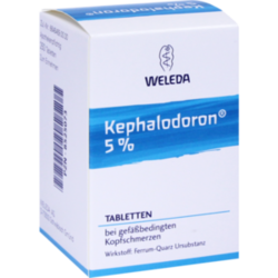 Verpackungsbild (Packshot) von KEPHALODORON 5% Tabletten