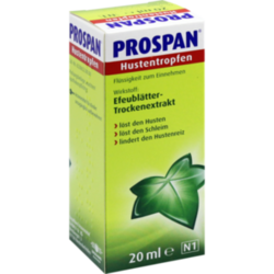 Verpackungsbild(Packshot) von PROSPAN Hustentropfen