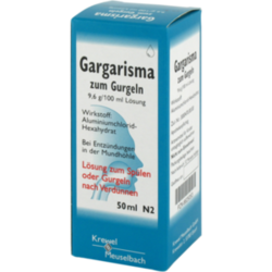 Verpackungsbild (Packshot) von GARGARISMA zum Gurgeln Liquidum
