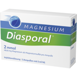 Verpackungsbild (Packshot) von MAGNESIUM DIASPORAL 2 mmol Ampullen
