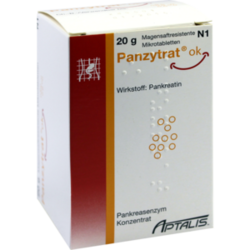 Verpackungsbild(Packshot) von PANZYTRAT ok magensaftresistente Mikrotablette