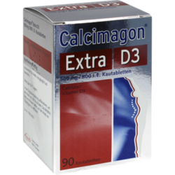 Verpackungsbild (Packshot) von CALCIMAGON Extra D3 Kautabletten