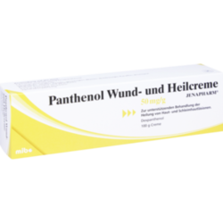 Verpackungsbild (Packshot) von PANTHENOL Wund- und Heilcreme Jenapharm